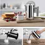 CAFETEIRA PRENSA FRANCESA MODUS AÇO INOX DUPLO - 700ML
