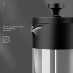 CAFETEIRA PRENSA FRANCESA PRETA 350 ml