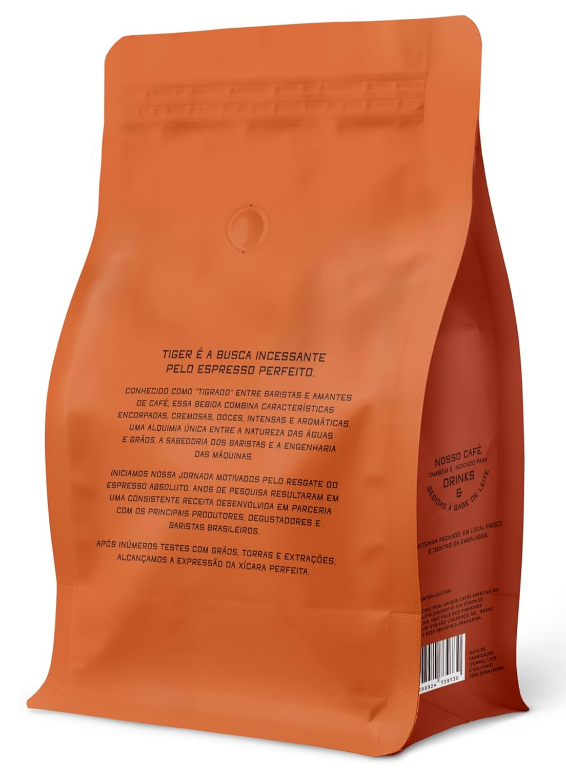 CAFE  EM GRÃOS UNIQUE TIGER ESPRESSO -  1KG