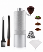Moinho de Café Manual Inox Ajuste Moagem Laminas Inox