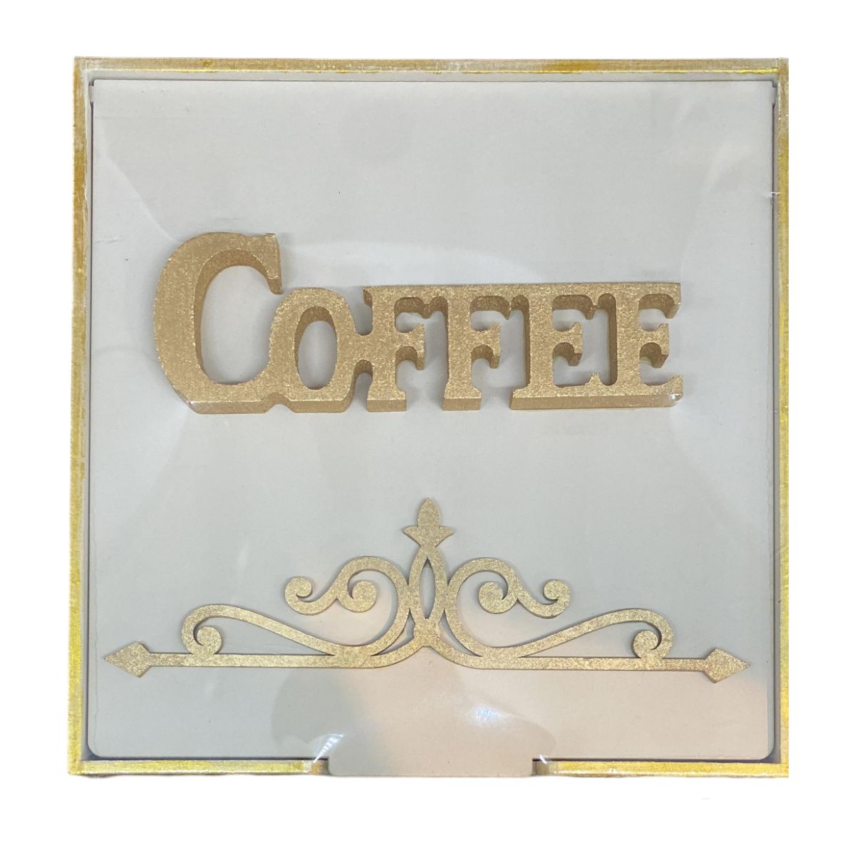 Caixa MDF Embalagem Presente Lembrança Decorada Coffee