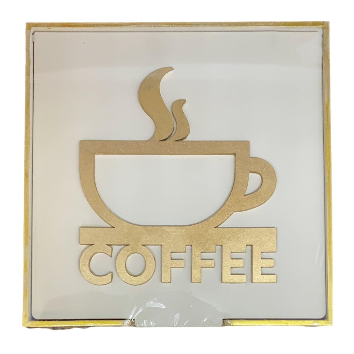 Caixa MDF Embalagem Presente Lembrança Decorada Coffee