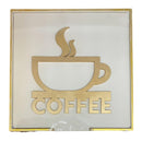 Caixa MDF Embalagem Presente Lembrança Decorada Coffee
