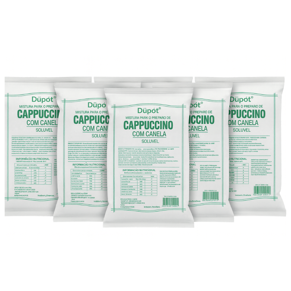 Kit 5 Cappuccino da Vovó c/ Canela Düpot - 05x1Kg