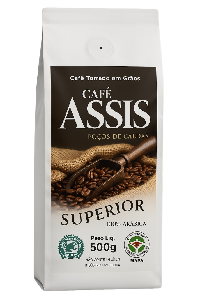 CAFÉ EM GRÃOS ASSIS SUPERIOR - 500G