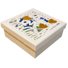 Caixa MDF Embalagem Presente Decorada Namorados