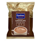 Kit 3 chocolate Qualimax c/ leite 0% açúcar - 3x1Kg