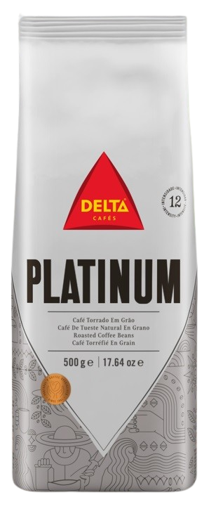 Café em grãos Delta Platinum - 500g