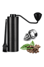 Moinho de Café Manual  Ajuste Moagem Lâminas Aço Preto