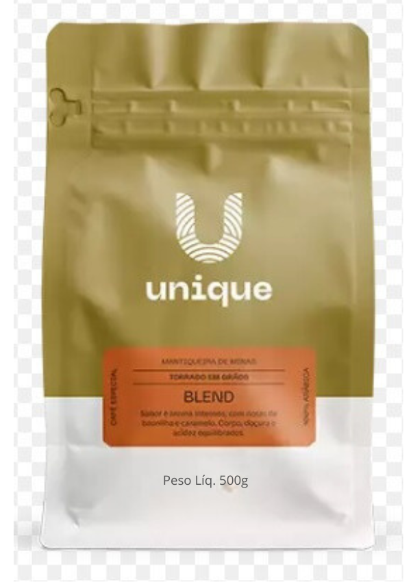 CAFÉ EM GRÃOS UNIQUE BLEND - 500G
