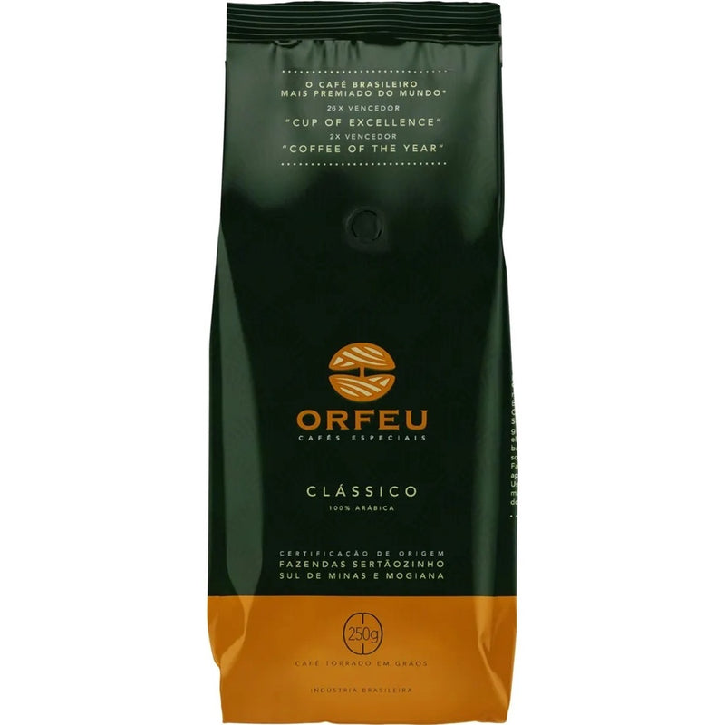 Café Especial em grãos Orfeu Clássico - 250g