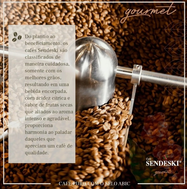 CAFÉ MOÍDO SENDESKI  GOURMET INTENSO - 250G