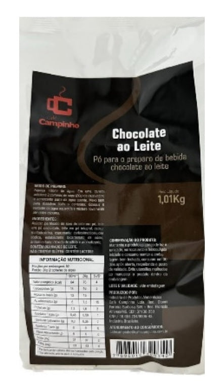 ACHOCOLATADO AO LEITE CAMPINHO - 1,01 KG