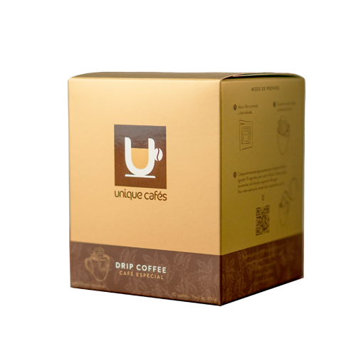 DRIP COFFEE UNIQUE- 10 UNID.