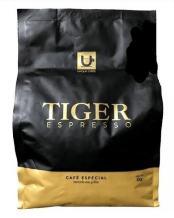 CAFE  EM GRÃOS UNIQUE TIGER ESPRESSO -  1KG