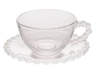 CJ 04 XÍCARAS DE CRISTAL C/ PIRES WOLFF DAISY 170ML