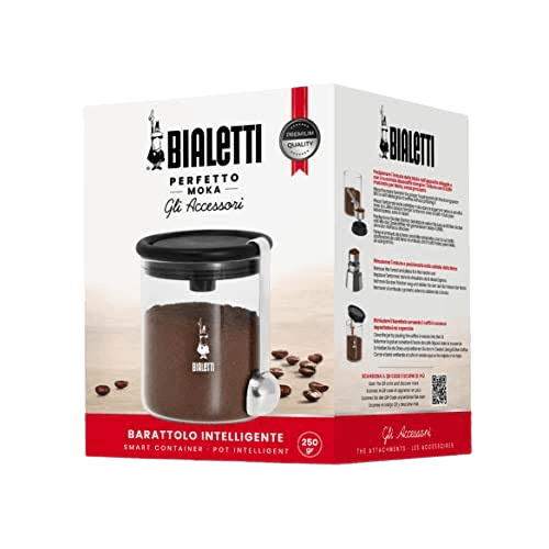 POTE VIDRO BIALETTI BARATTOLO 250 GR - Cafeshop