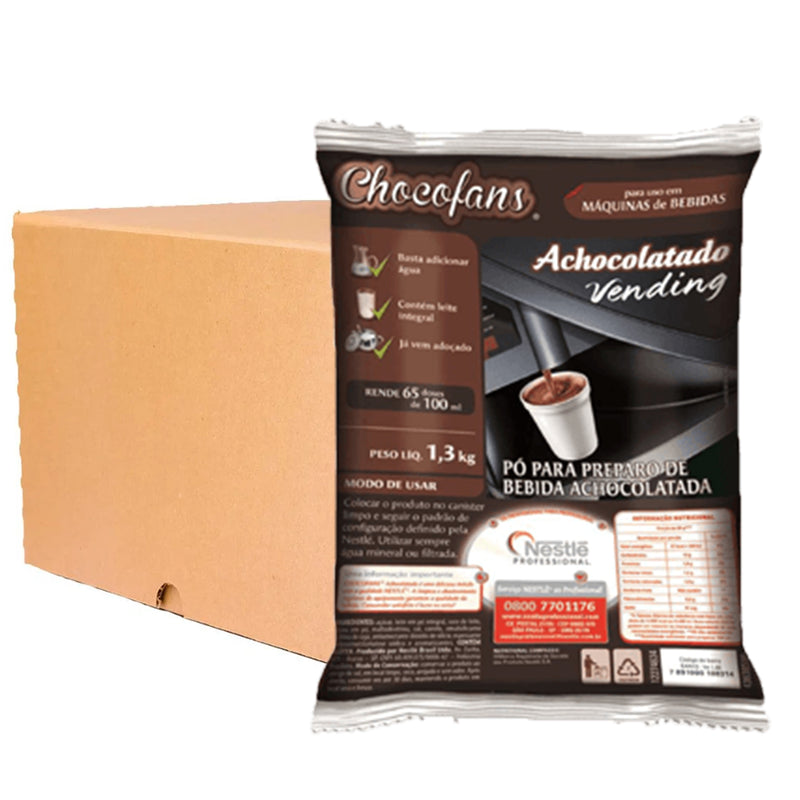 KIT CHOCOFANS CHOCOLATE COM LEITE - 1,3 KG CX (6 UNID.)