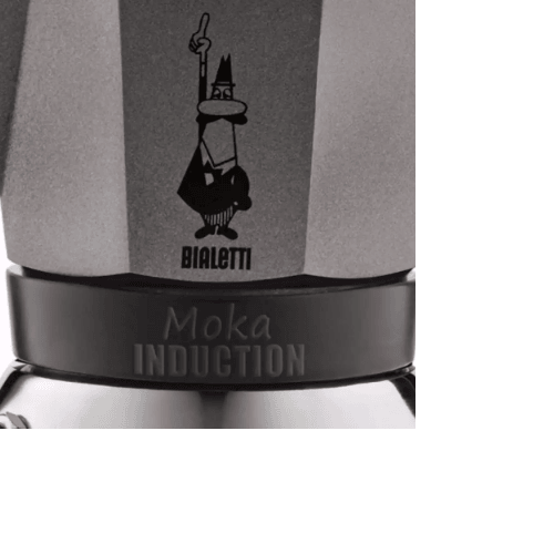 CAFETEIRA BIALETTI MOKA INDUCÃO 3 XÍC CINZA - Cafeshop