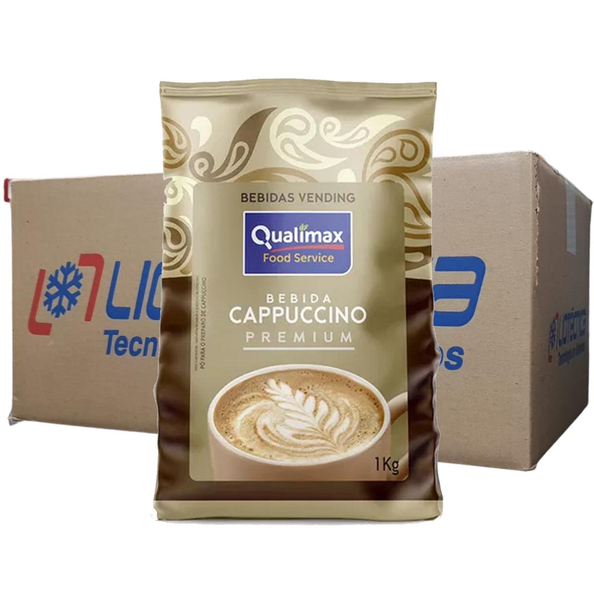 KIT CAPPUCCINO QUALIMAX TRADICIONAL CX ( 10 UNID.) - Cafeshop