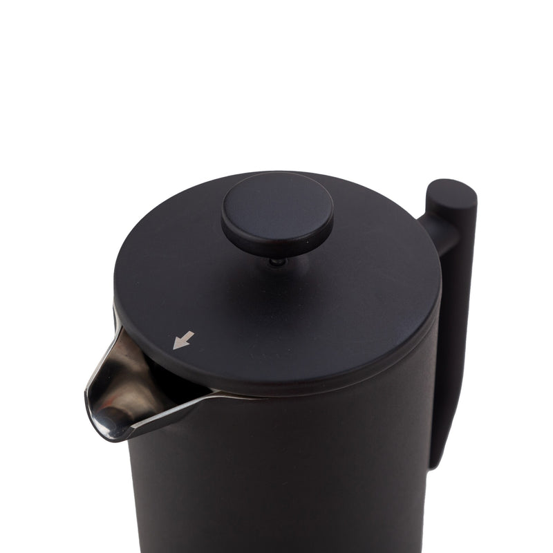 CAFETEIRA PRENSA FRANCESA MODUS PRETA AÇO INOX  DUPLO - 700ML