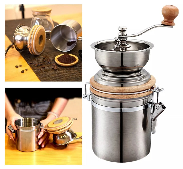 MOEDOR DE CAFÉ INOX MANUAL DOLITY