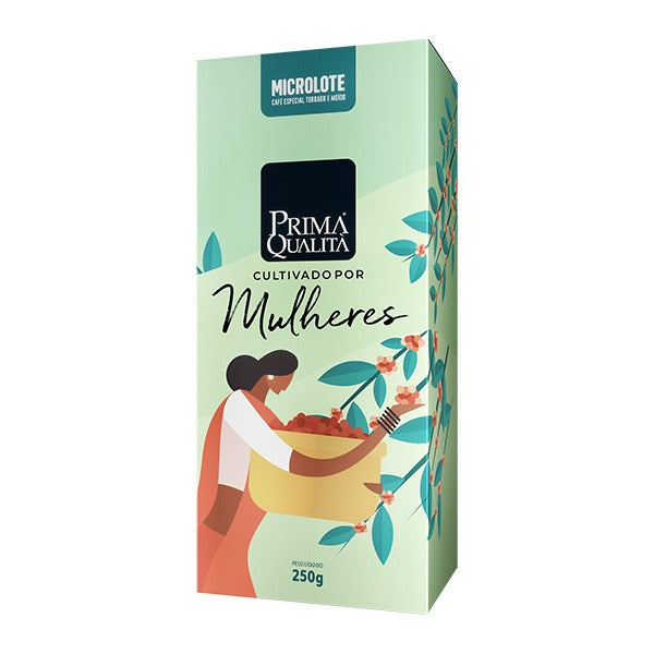 CAFÉ MOÍDO ESPECIAL PRIMA QUALITÁ CULTIVADO P/ MULHERES - 250 GR