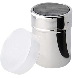 POLVILHADOR PENEIRA INOX 8,5X6CM