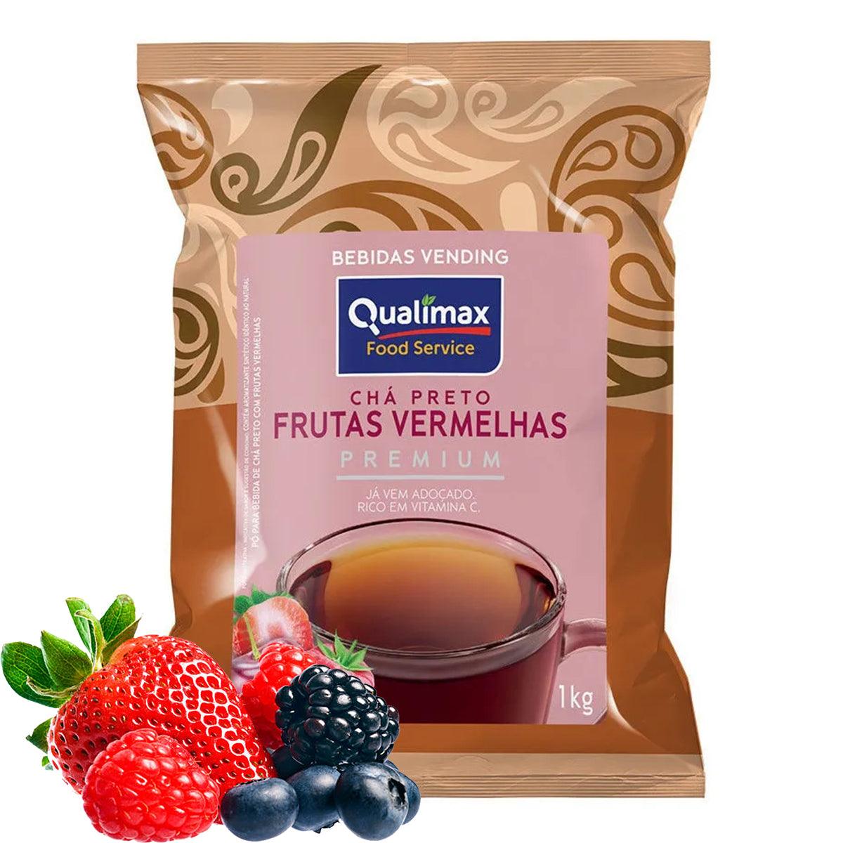 CHÁ PRETO QUALIMAX FRUTAS VERMELHAS -KG - Cafeshop