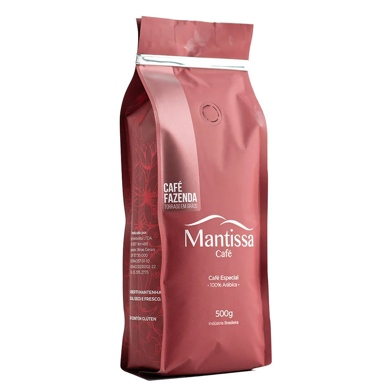 CAFÉ EM GRÃOS FAZENDA MANTISSA - 500G - Cafeshop