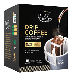 DRIP COFFE PRIMA QUALITÁ - CX 10 UN - Cafeshop