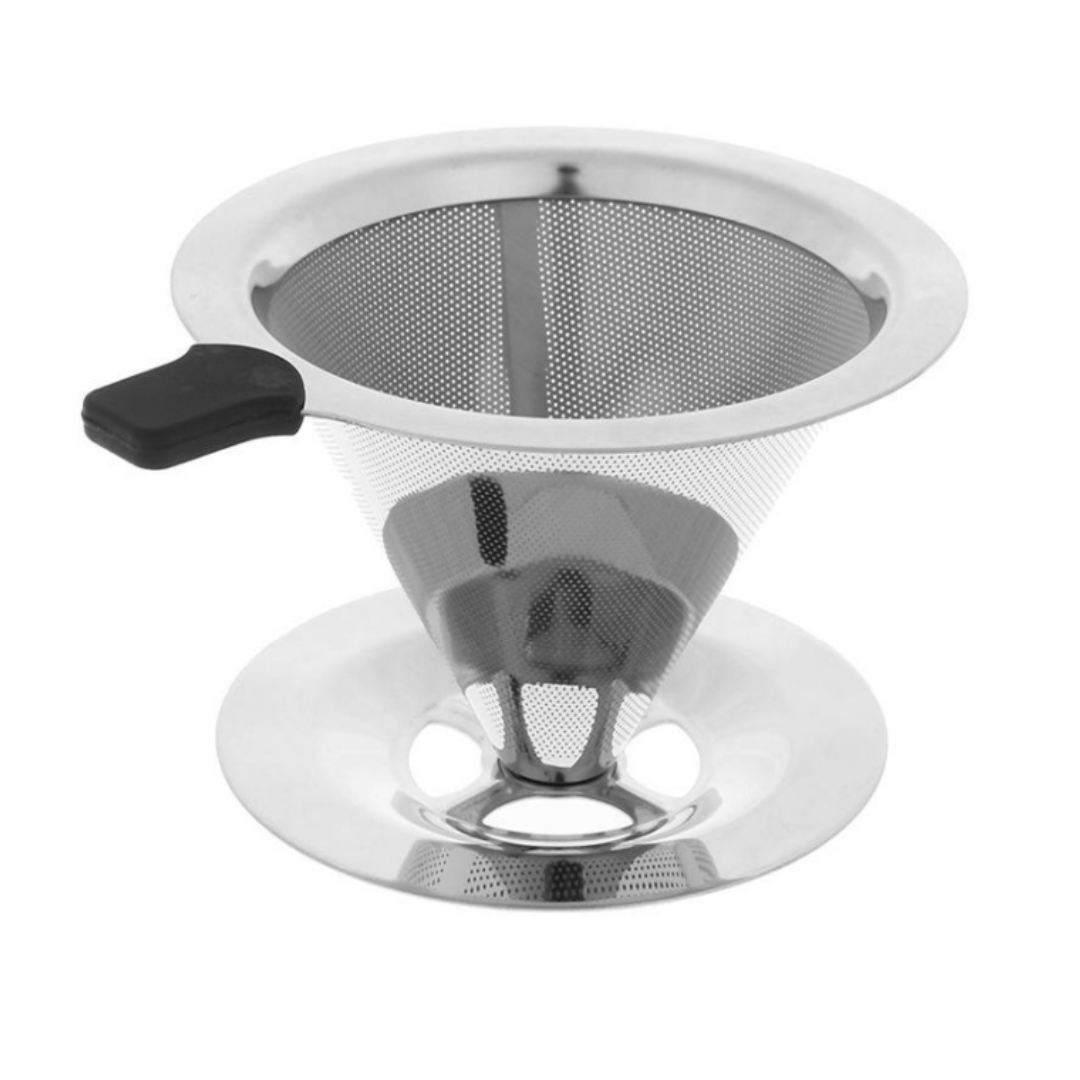 FILTRO DE CAFÉ INOX PERMANENTE TAMANHO MÉDIO