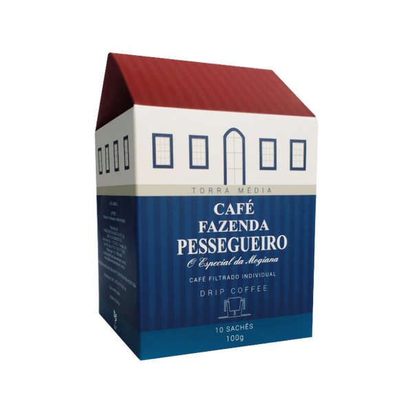 Drip coffee Fazenda Pessegueiro - cx 10 unid.