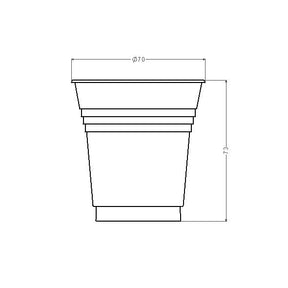 Copo p/ Máquinas Vending Forfest 160ml - 100unid