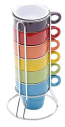 CJ 6 XÍCARAS DE PORCELANA CAFE-50ML