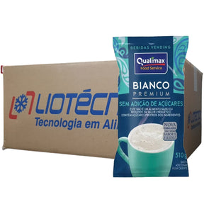 Kit 20 Leite Qualimax 0% Açúcar 510g - Cx 20x510g