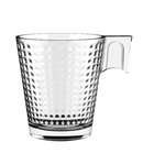 CJ 06 XÍCARAS VIDRO LE COOK NAPOLI SQUARE - 80 ML